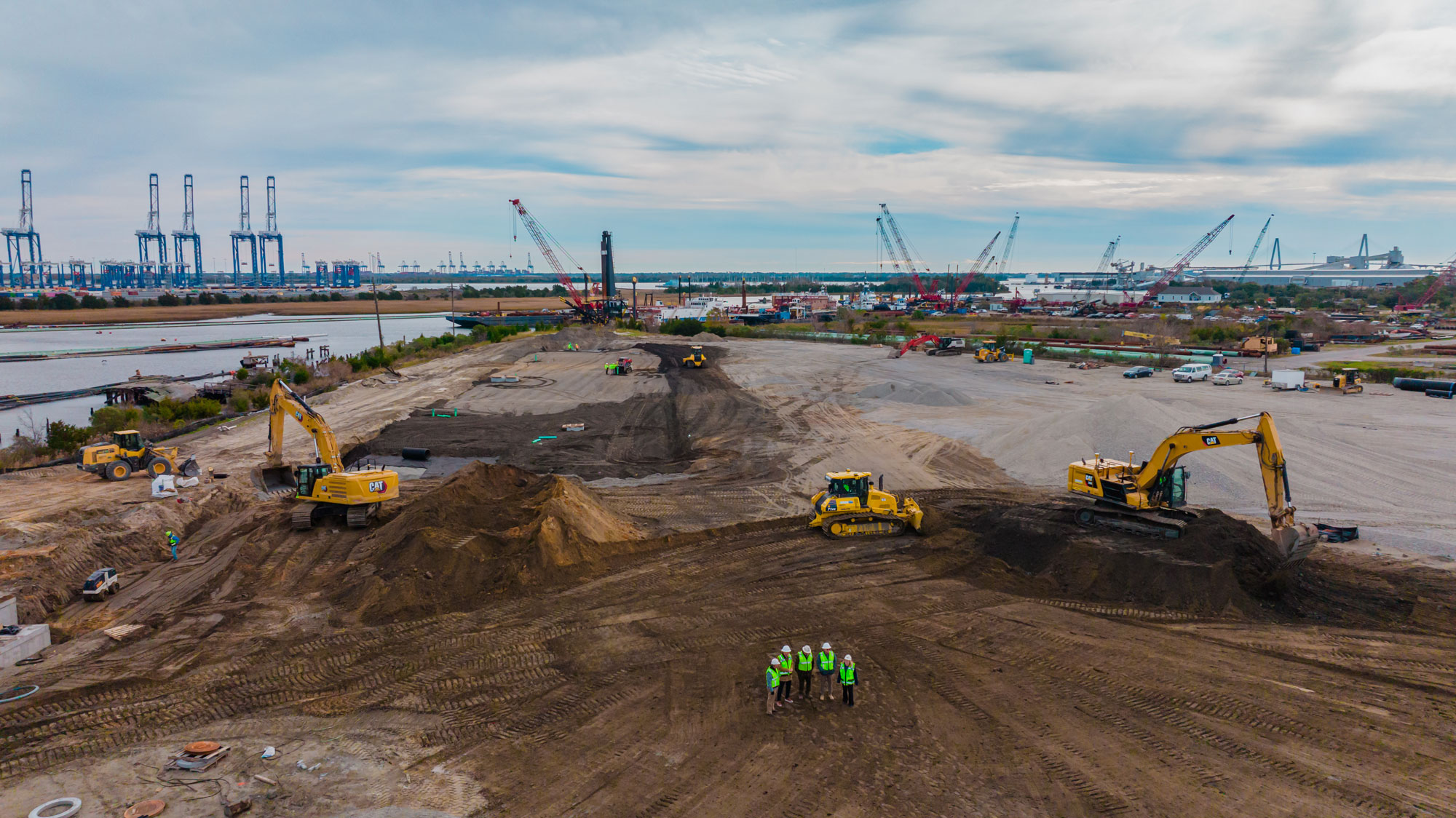 Project site – aerial view